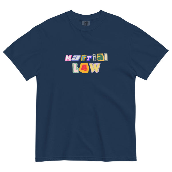 Martial Law Graphic Heavyweight T-Shirt