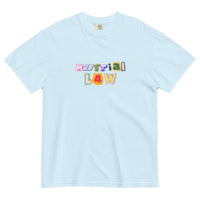 Martial Law Graphic Heavyweight T Shirt — dettaglio della stampa