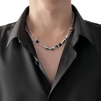 Matching Spider Necklace and Band — vista frontale
