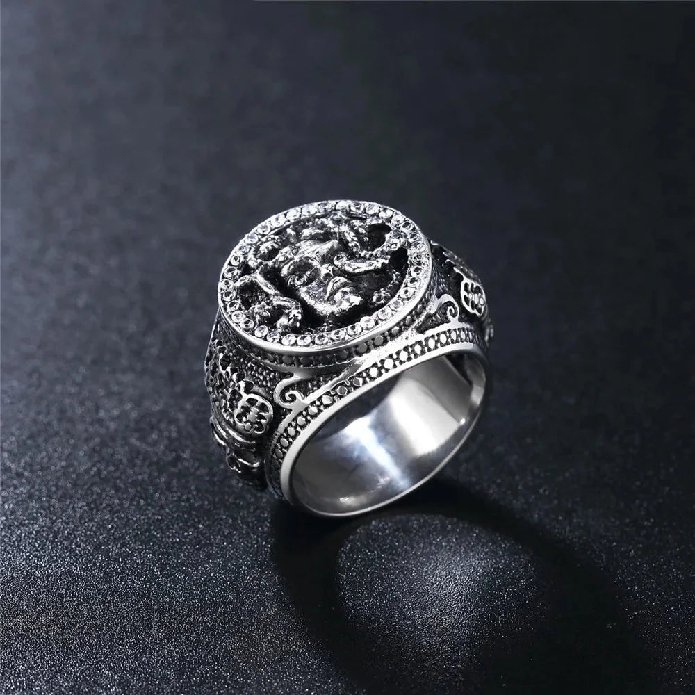 Medusa Snake Ring — dettaglio