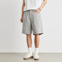 Mens Cotton Y2K Jort Length Shorts — vista frontale