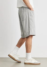 Mens Cotton Y2K Jort Length Shorts — dettaglio della stampa
