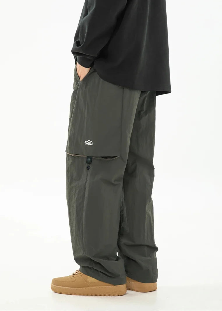 Mens Outdoor Y2K Parachute Trousers — in alternativa