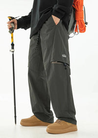 Mens Outdoor Y2K Parachute Trousers — vista posteriore