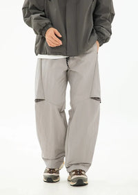 Mens Outdoor Y2K Parachute Trousers — vista frontale
