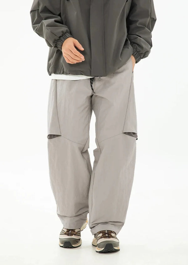Mens Outdoor Y2K Parachute Trousers — vista frontale