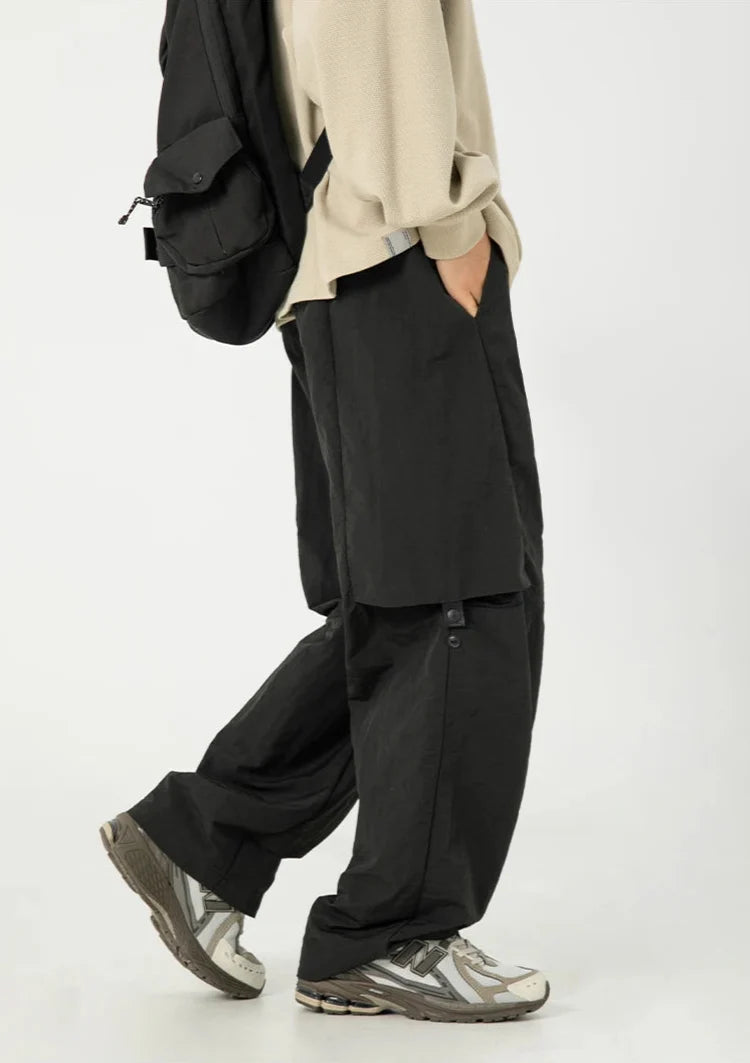 Mens Outdoor Y2K Parachute Trousers — dettaglio