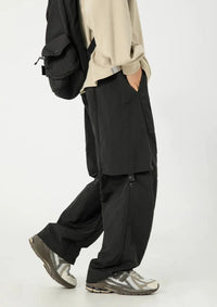 Mens Outdoor Y2K Parachute Trousers — dettaglio