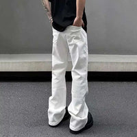 Mens Y2K American Style Micro Flared Denim Jeans — dettaglio della stampa