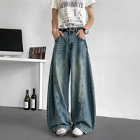 Mens Y2K Baggy Jeans Wide Leg Jeans — vista posteriore