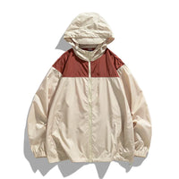 Mens Y2K Lightweight Windbreaker Jacket — vista posteriore