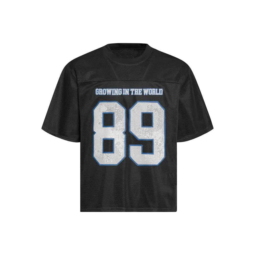 Mesh Short Sleeve Y2K Classic Football Jersey — vista posteriore