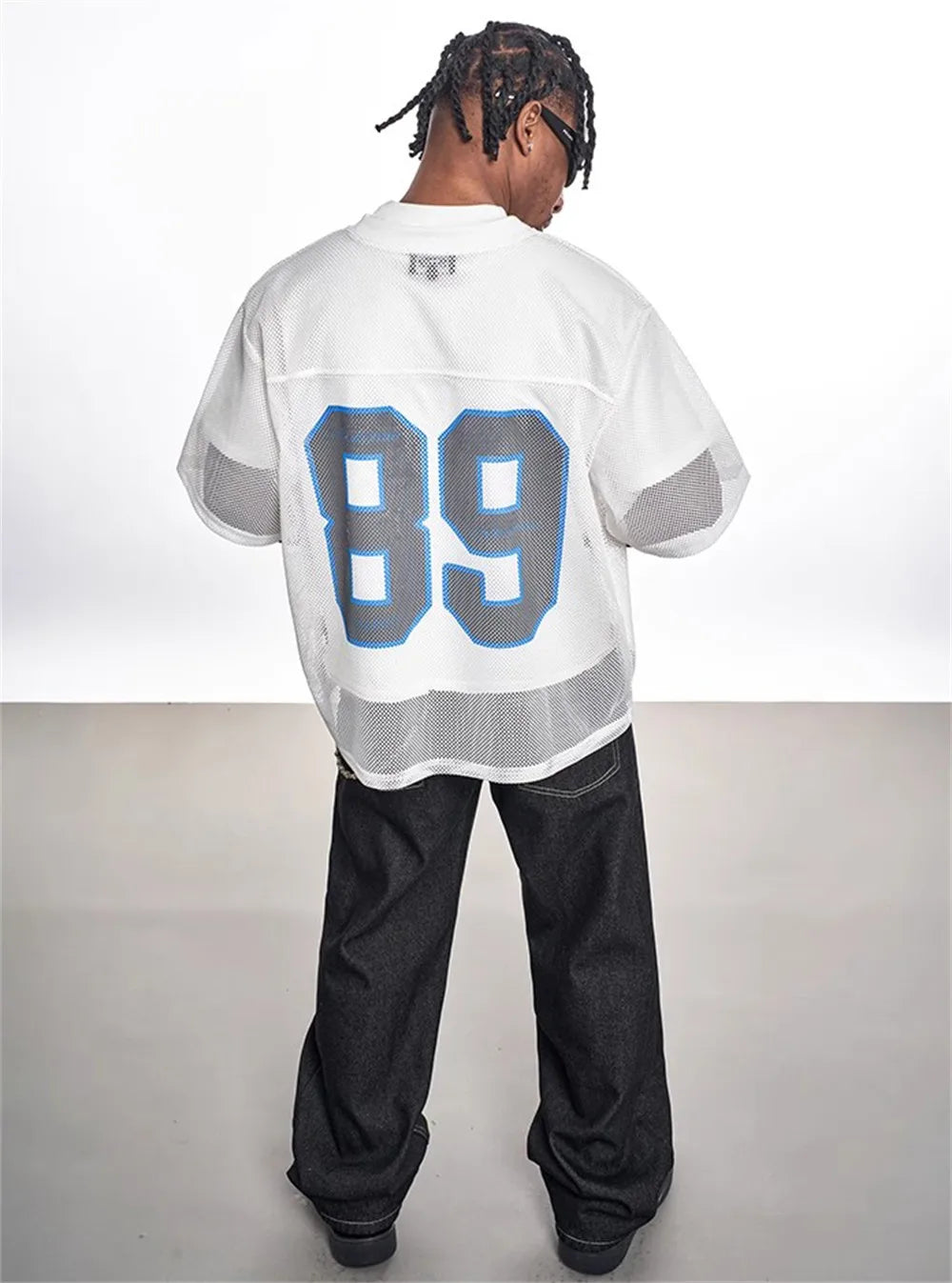 Mesh Short Sleeve Y2K Classic Football Jersey — in alternativa