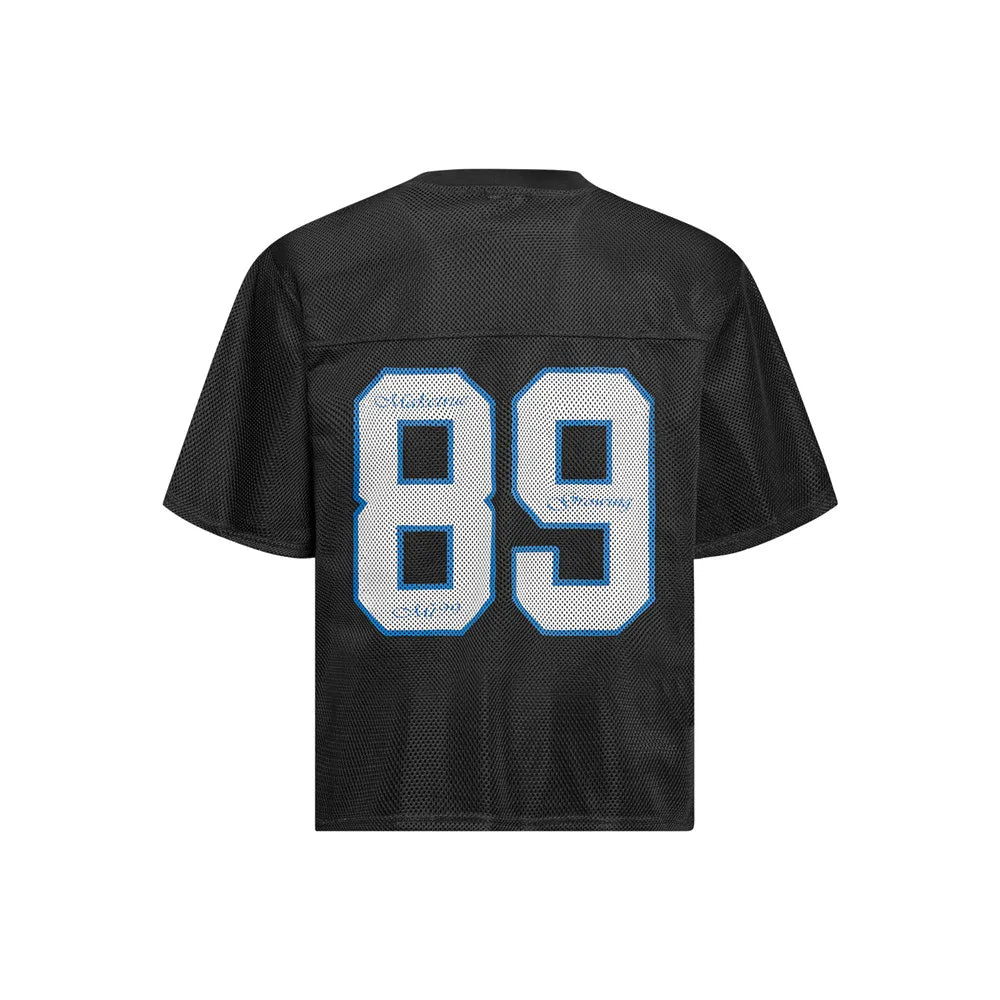 Mesh Short Sleeve Y2K Classic Football Jersey — vista posteriore
