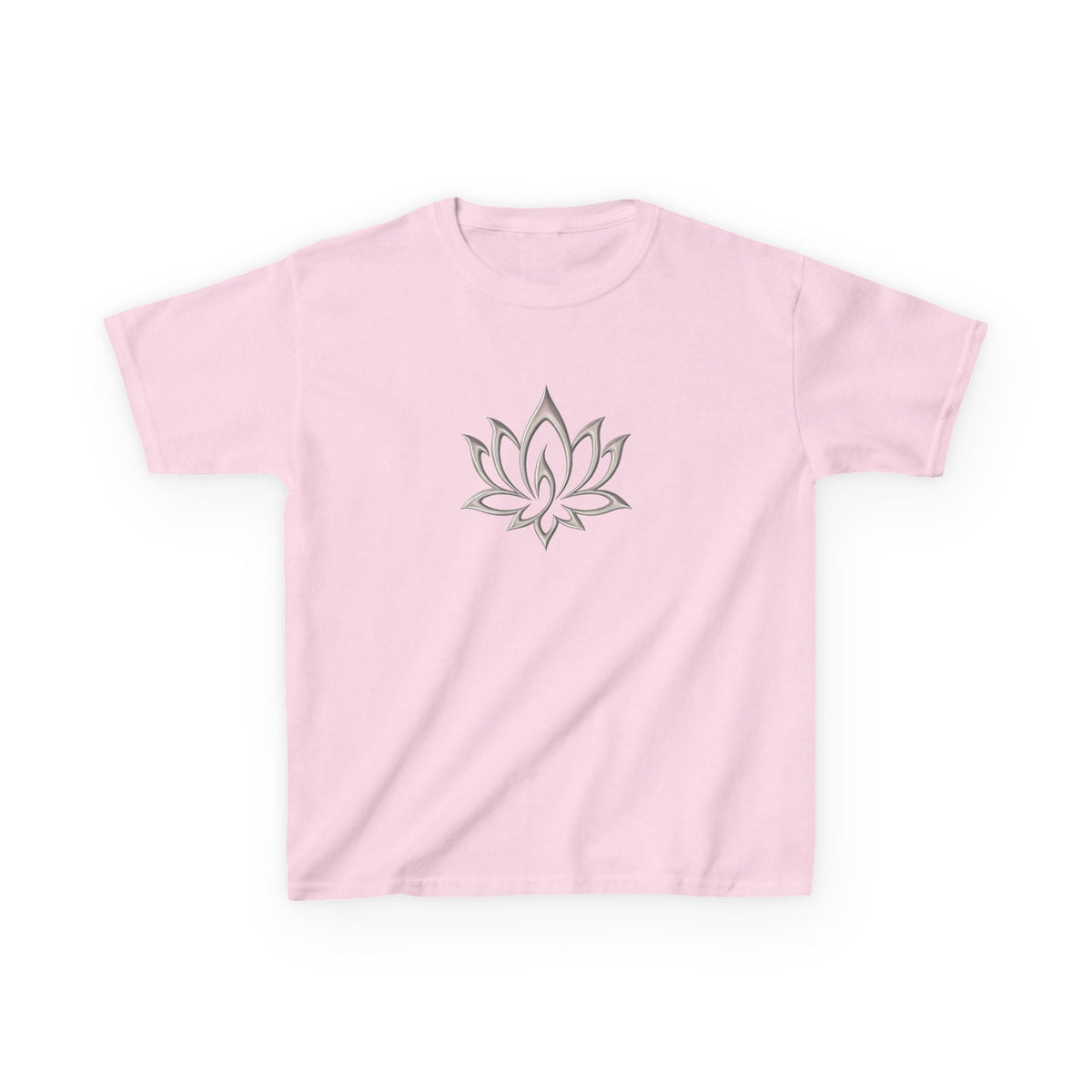 Metal Lotus Graphic Baby Tee — in alternativa
