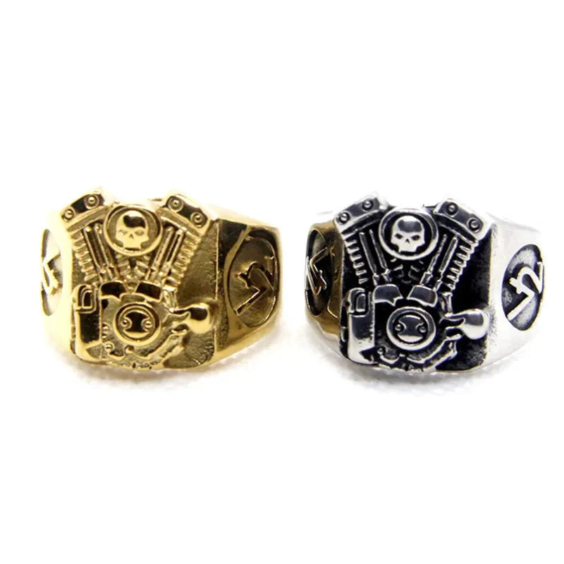 Motorcycle Bike Engine Ring — dettaglio