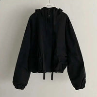 New Style Y2K Baggy Cargo Jacket Coat — vista laterale
