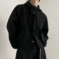 New Style Y2K Baggy Cargo Jacket Coat — dettaglio