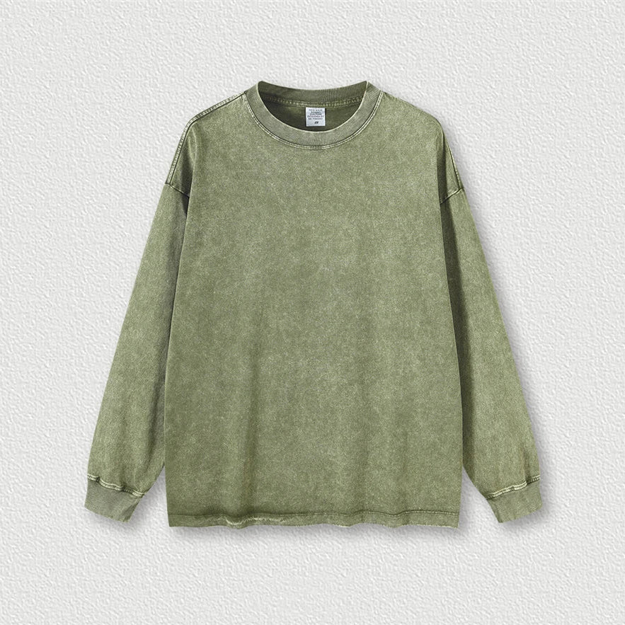 Origin Y2K 270gsm Essentials Cotton Long Sleeve Top — dettaglio della stampa