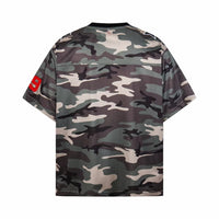 Oversized Mesh Y2K Racing Jersey — vista posteriore