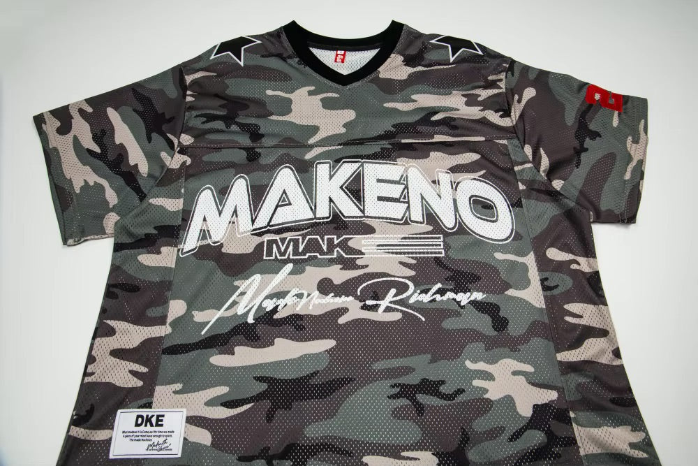 Oversized Mesh Y2K Racing Jersey — dettaglio