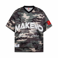 Oversized Mesh Y2K Racing Jersey — vista frontale