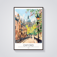 Oxford Radcliffe Camera Poster — vista frontale