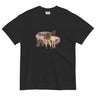Pink Classic Car Graphic Heavyweight T-Shirt