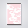 Pink Lips Poster