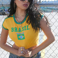 Portugal Baby Tee — vista frontale