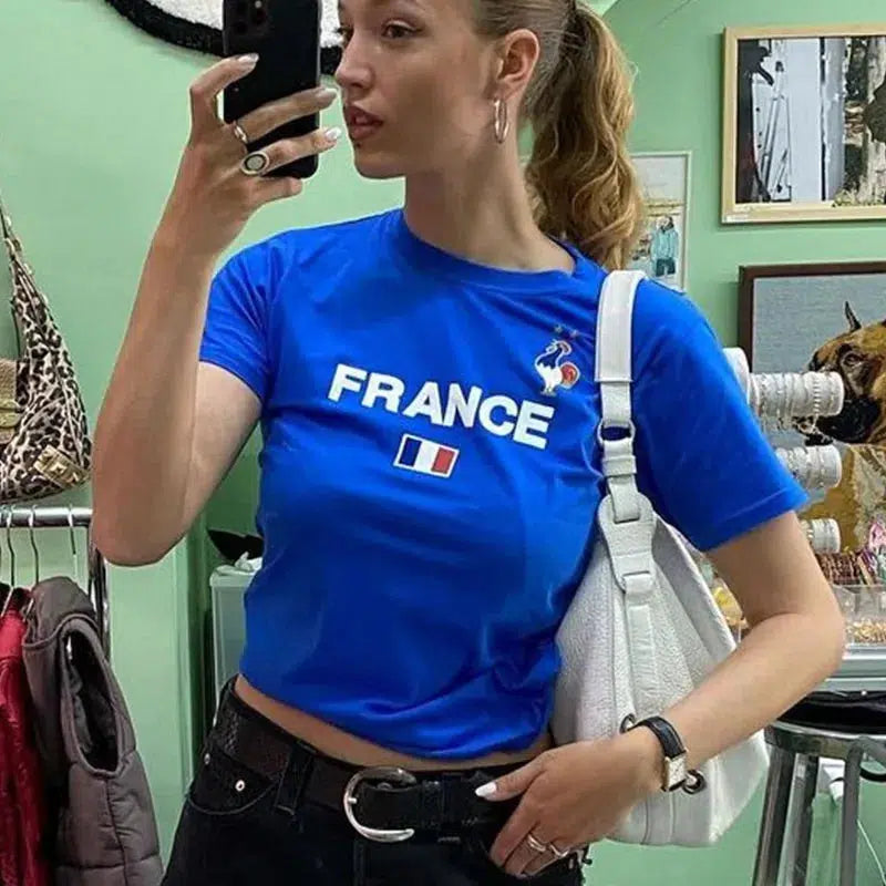 Portugal Baby Tee — vista posteriore