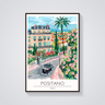 Positano Coastline Poster