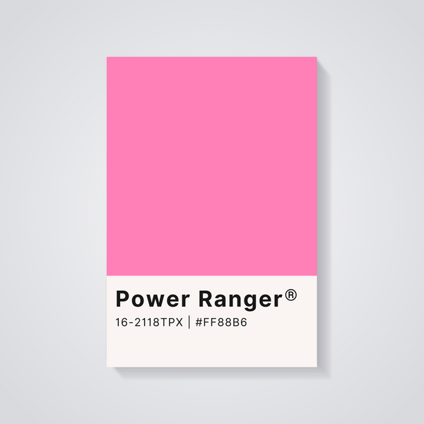 Power Ranger Pink Poster