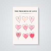 Progress of Love Hearts Poster — vista posteriore