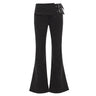 Punk Low Waist Y2K Skinny Stretch Flared Denim Jeans