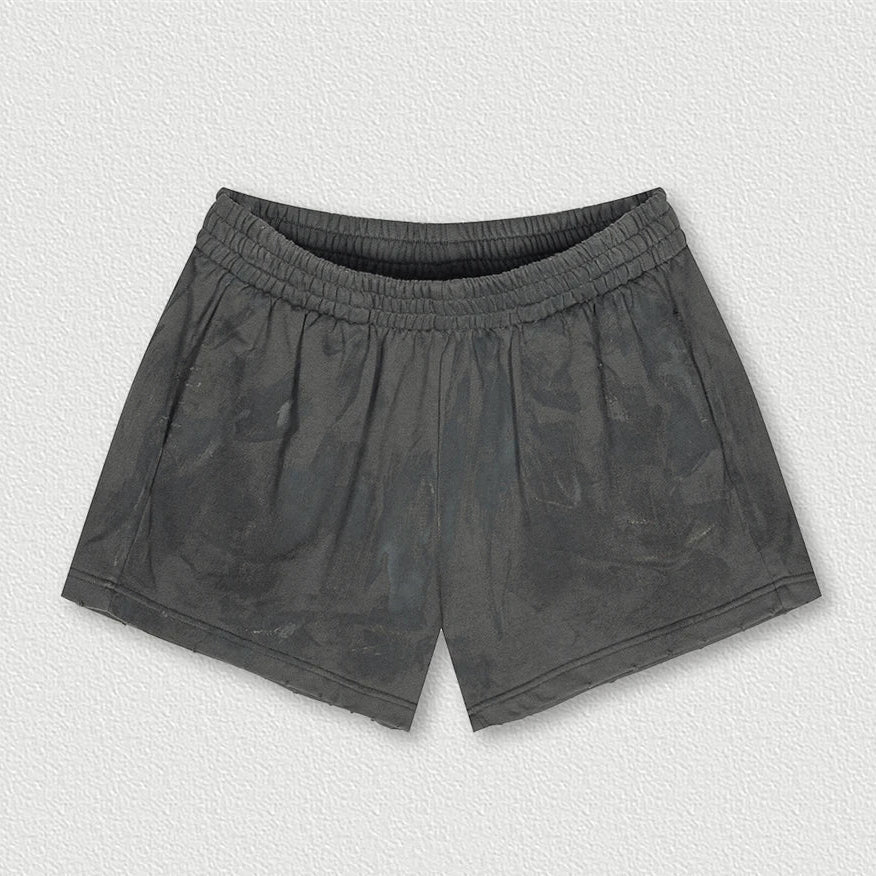 Rerto Womens Y2K Cotton Gym Shorts — dettaglio