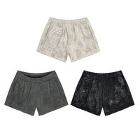 Rerto Womens Y2K Cotton Gym Shorts — vista completa