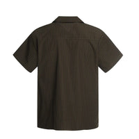 Retro Short Sleeve Plaid Work Shirt — dettaglio