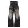 Retro Y2K Gradient Dyed Baggy Denim Jeans