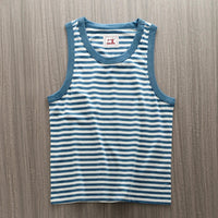 Retro Y2K Striped Tank Top — vista laterale