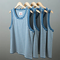 Retro Y2K Striped Tank Top — vista posteriore