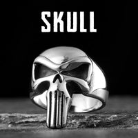 Revenge Punisher Skull Ring — in alternativa