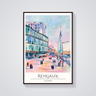 Reykjavik Cityscape Poster