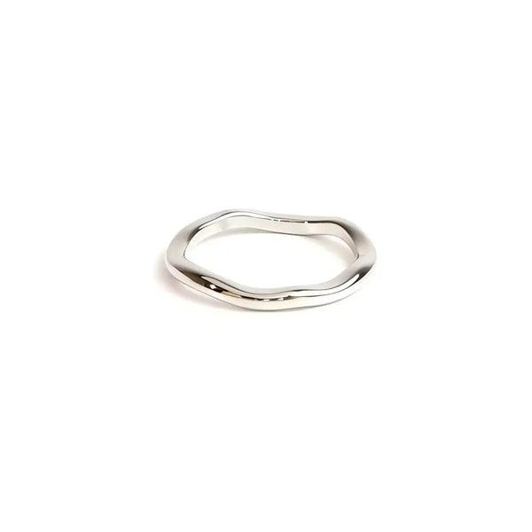 Rocking Waves Ring — vista frontale