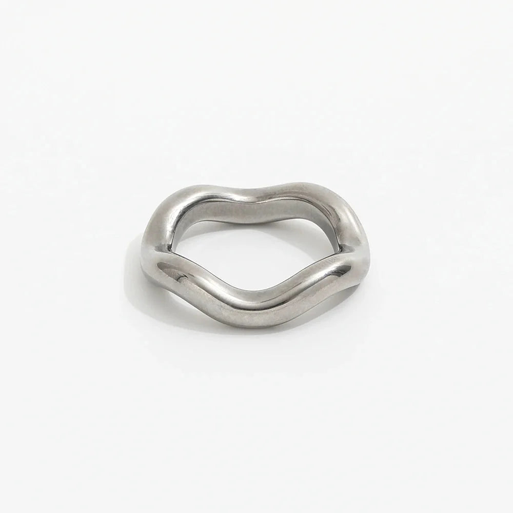 Rocking Waves Ring — vista posteriore