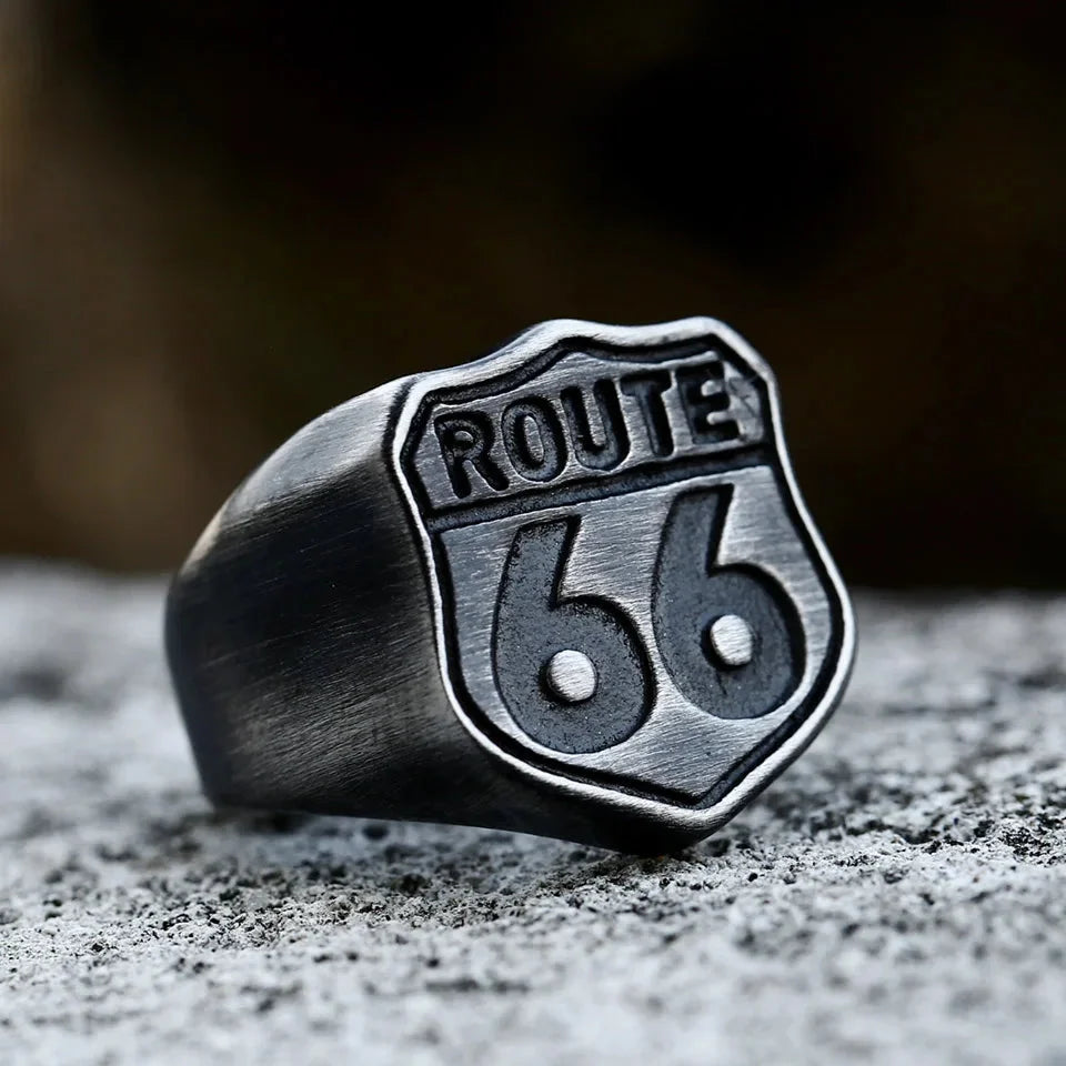 Route 66 Ring — vista laterale