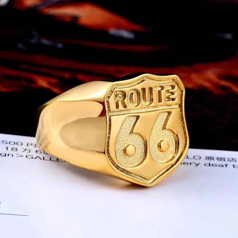 Route 66 Ring — dettaglio della stampa