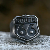 Route 66 Ring — vista posteriore