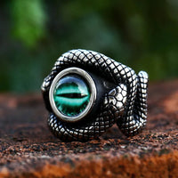 Serpent Snake Gem Ring — dettaglio della stampa
