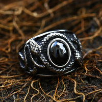 Serpent Snake Gem Ring — in alternativa